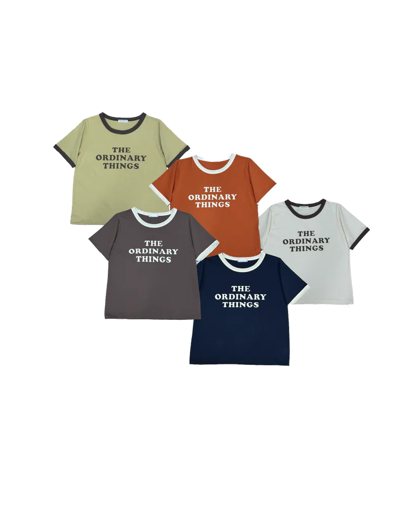 The Ordinary Things 拼色領衫